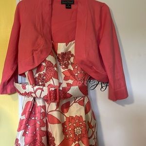 Ladies Balero and belted dress size 12